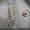 Vintage Sportcoat 1960s 38 40 half back lining houndstooth - Image 5
