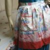 Vintage Apron Wine set pepper grinder salt shaker cherries grapes bowl - Image 2